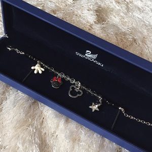 NEW Swarovski Disney charm bracelet